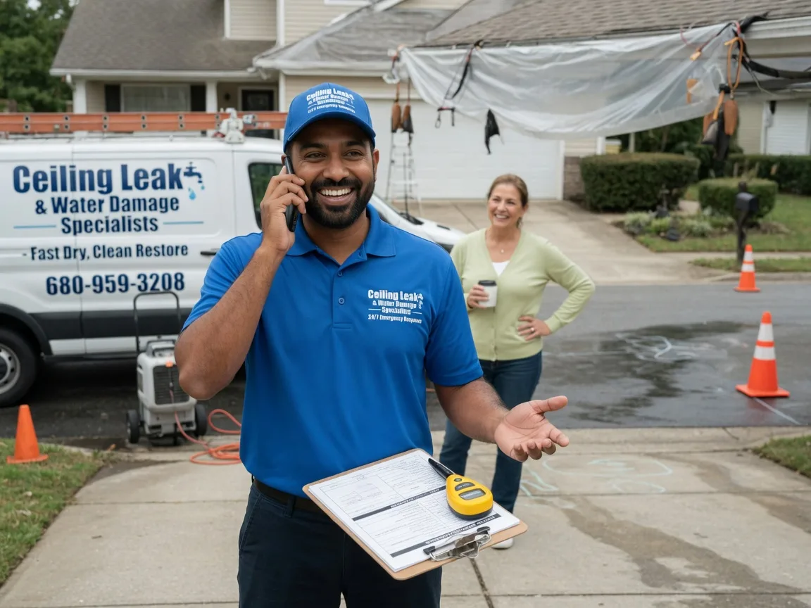 Ceiling Leak Cleanup Macksville, KS FAQs